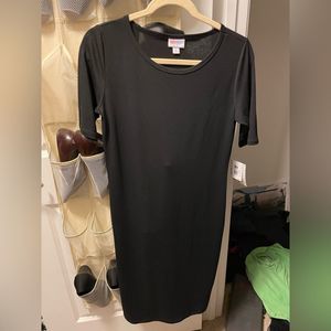 LuLaRoe Julia Dress. Size S black